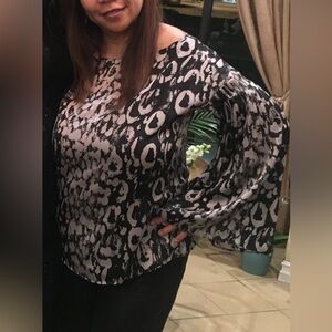 Jennifer Lopez Long Sleeve Blouse: Plus size 14/XS